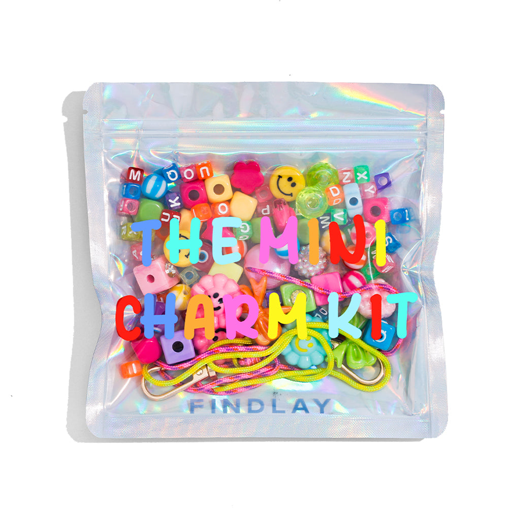 The Mini Bag Charm Kit -  Don't Worry Be Happy
