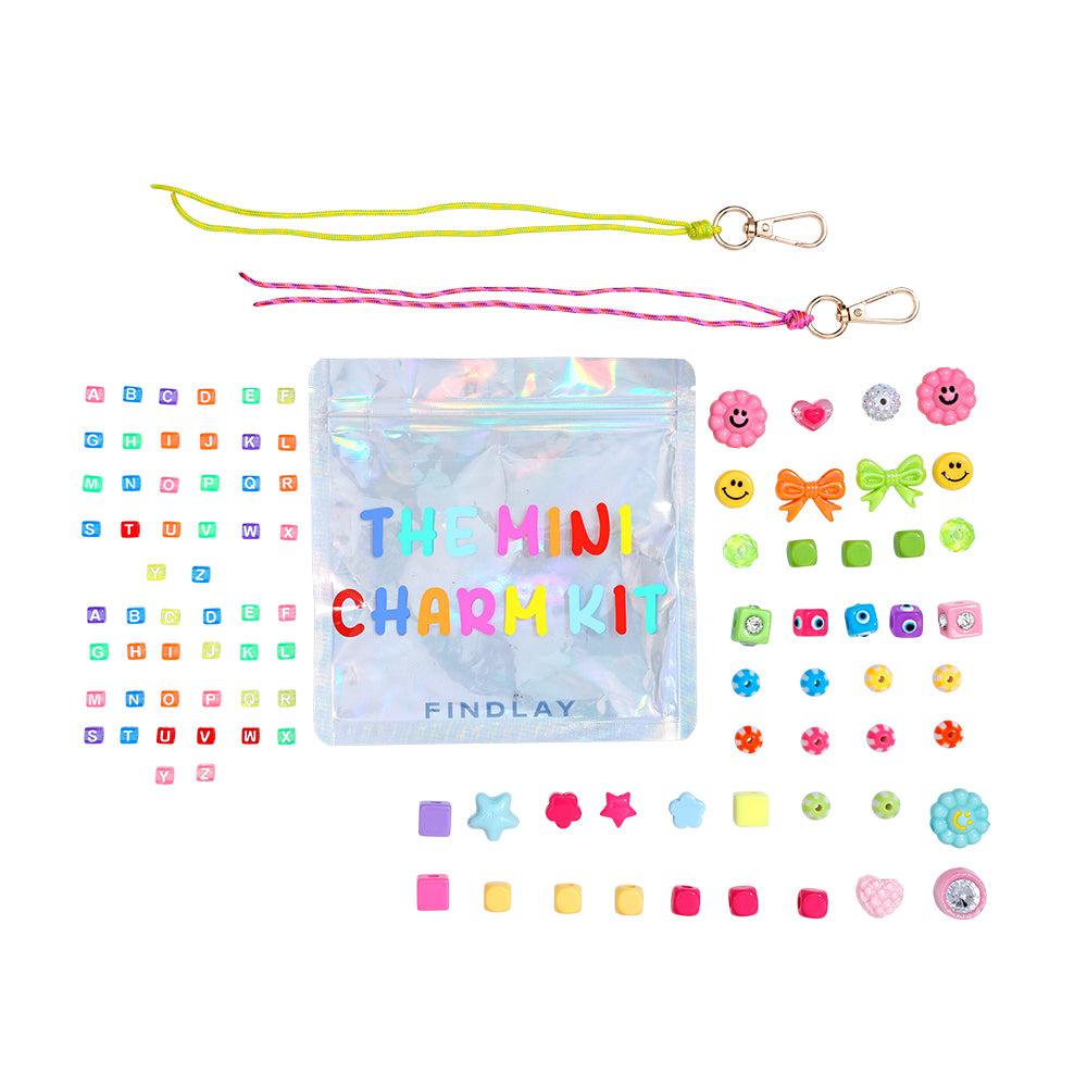 The Mini Bag Charm Kit -  Don't Worry Be Happy
