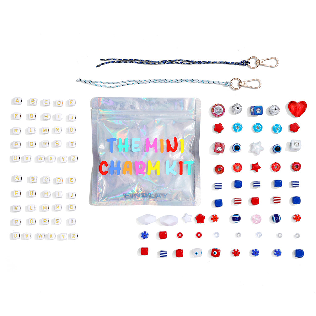 The Mini Bag Charm Kit - Nautical Nights