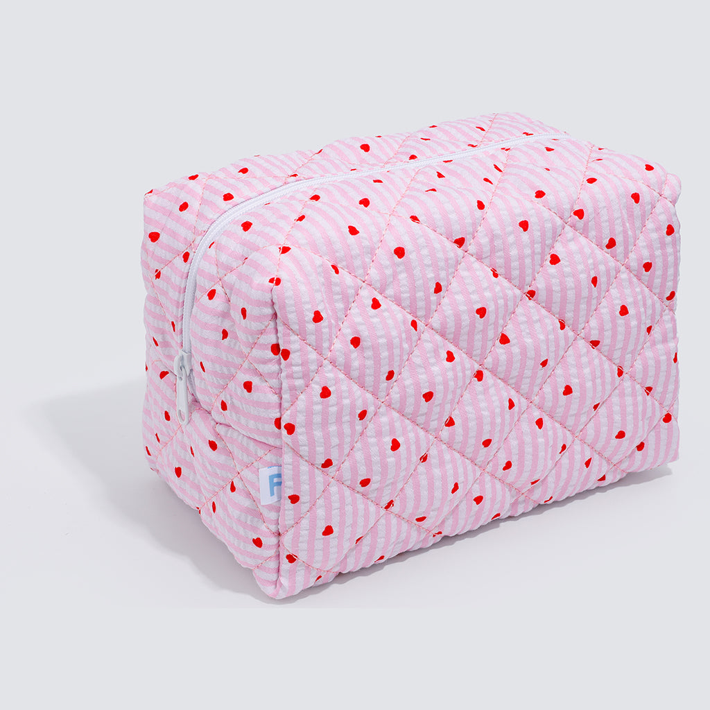 Hearts & Stripes Pink