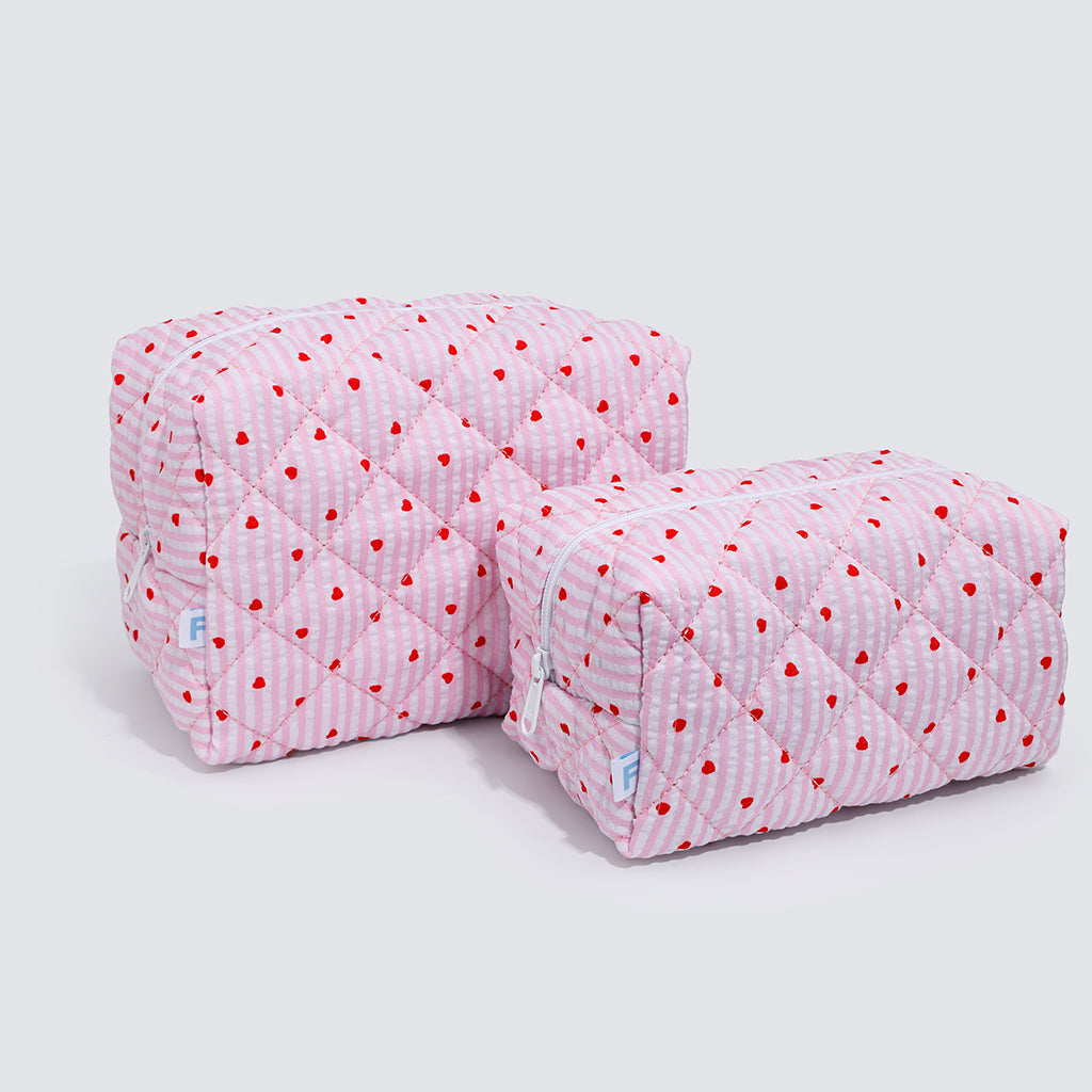 Hearts & Stripes Pink