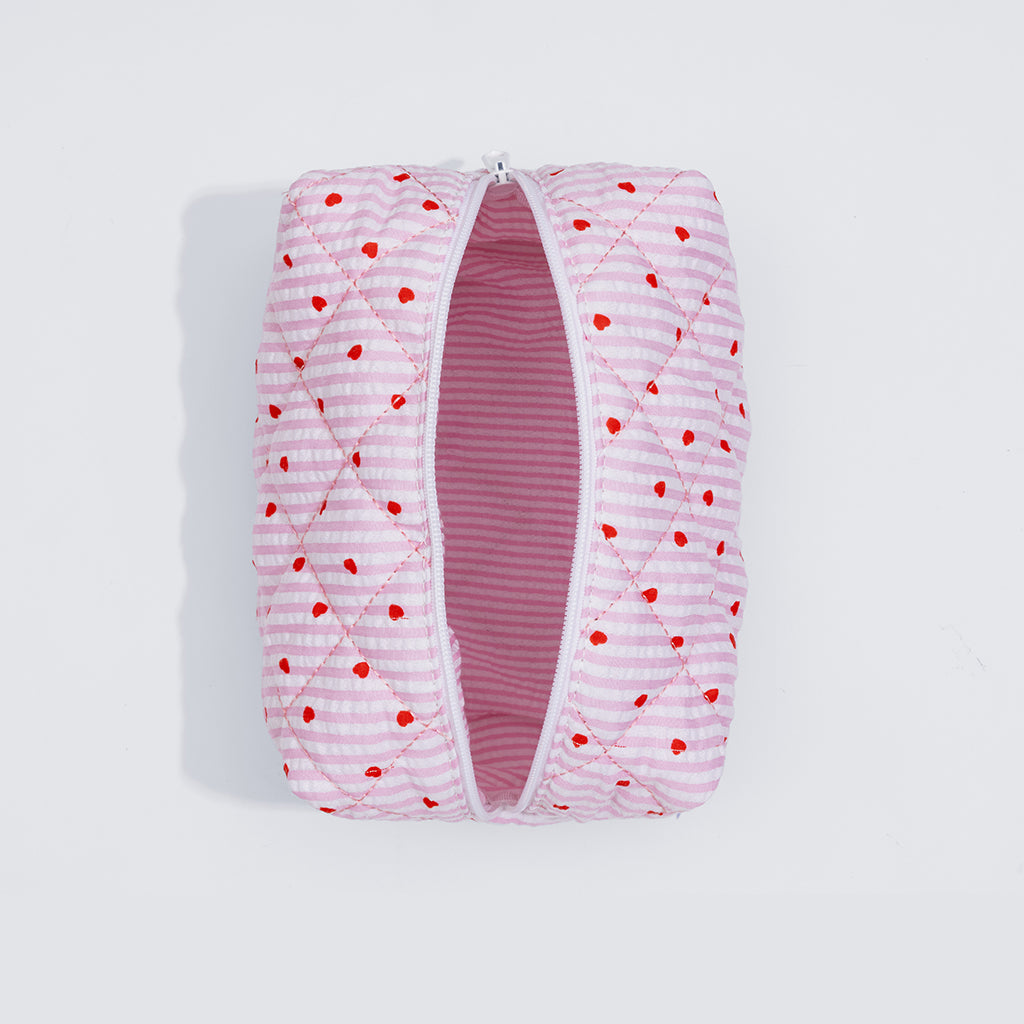 Hearts & Stripes Pink