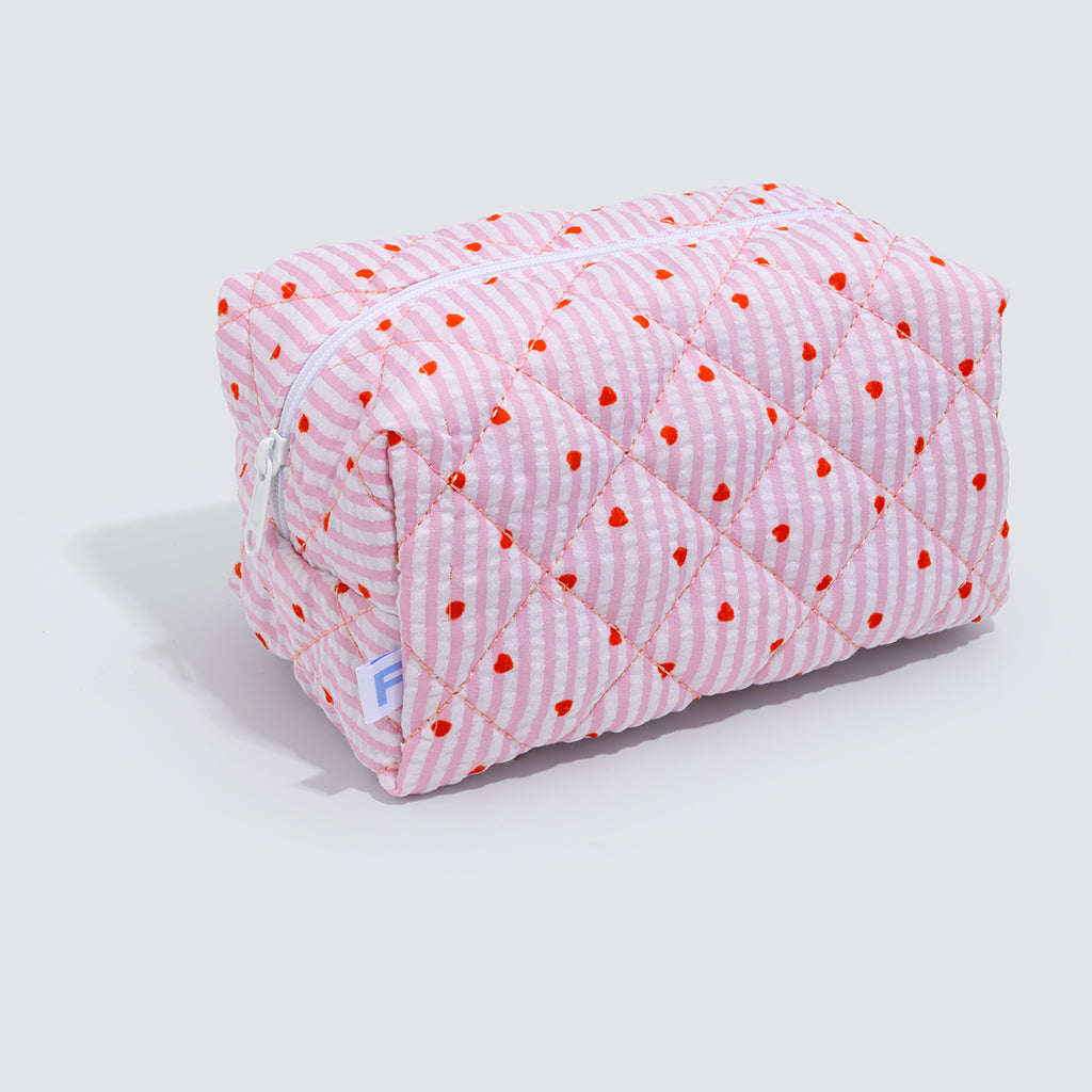 Hearts & Stripes Pink