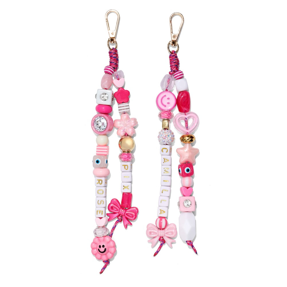 The Mini Bag Charm Kit - Pretty In Pink