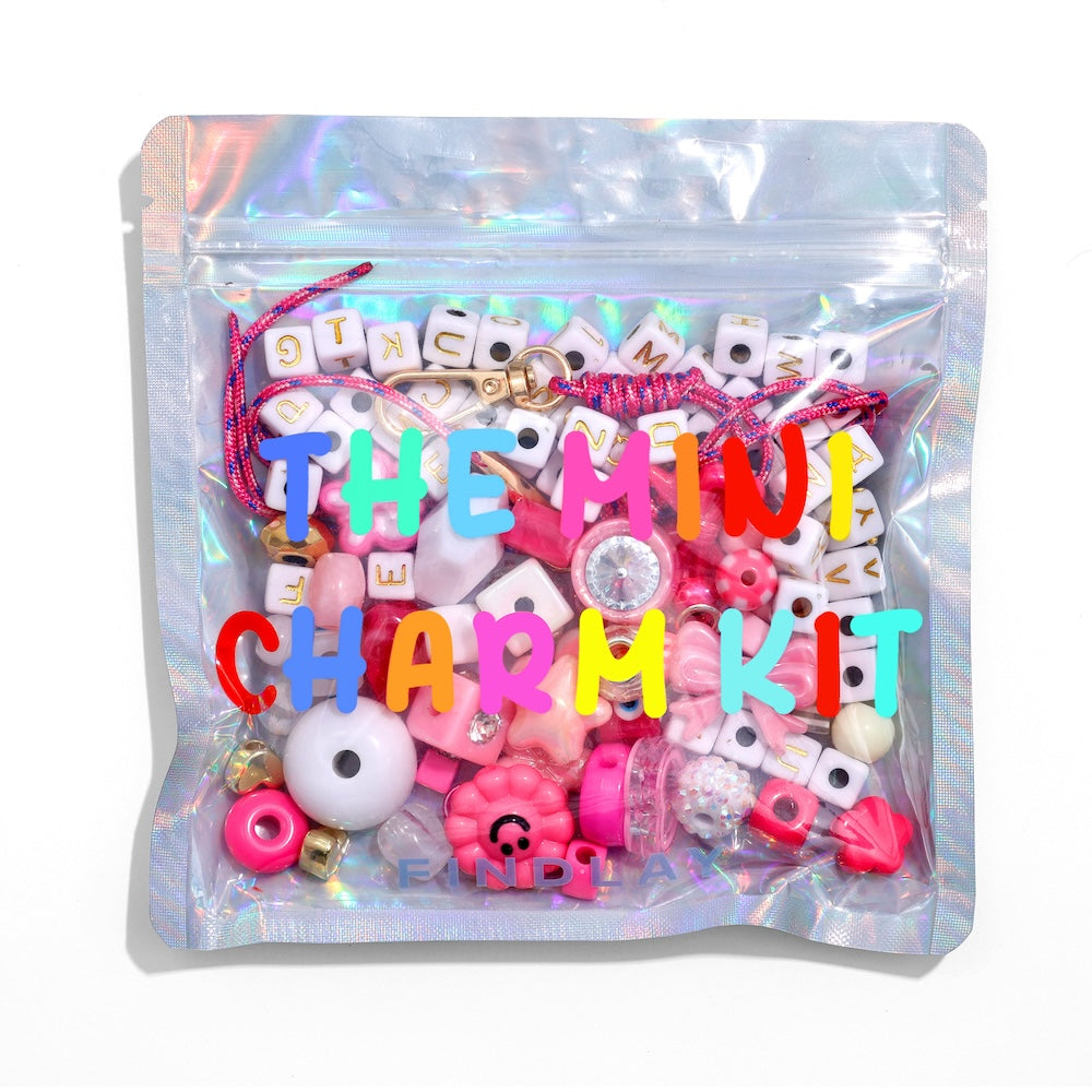 The Mini Bag Charm Kit - Pretty In Pink