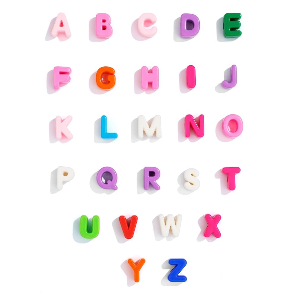 Extra Alphabet Letters - Rainbow