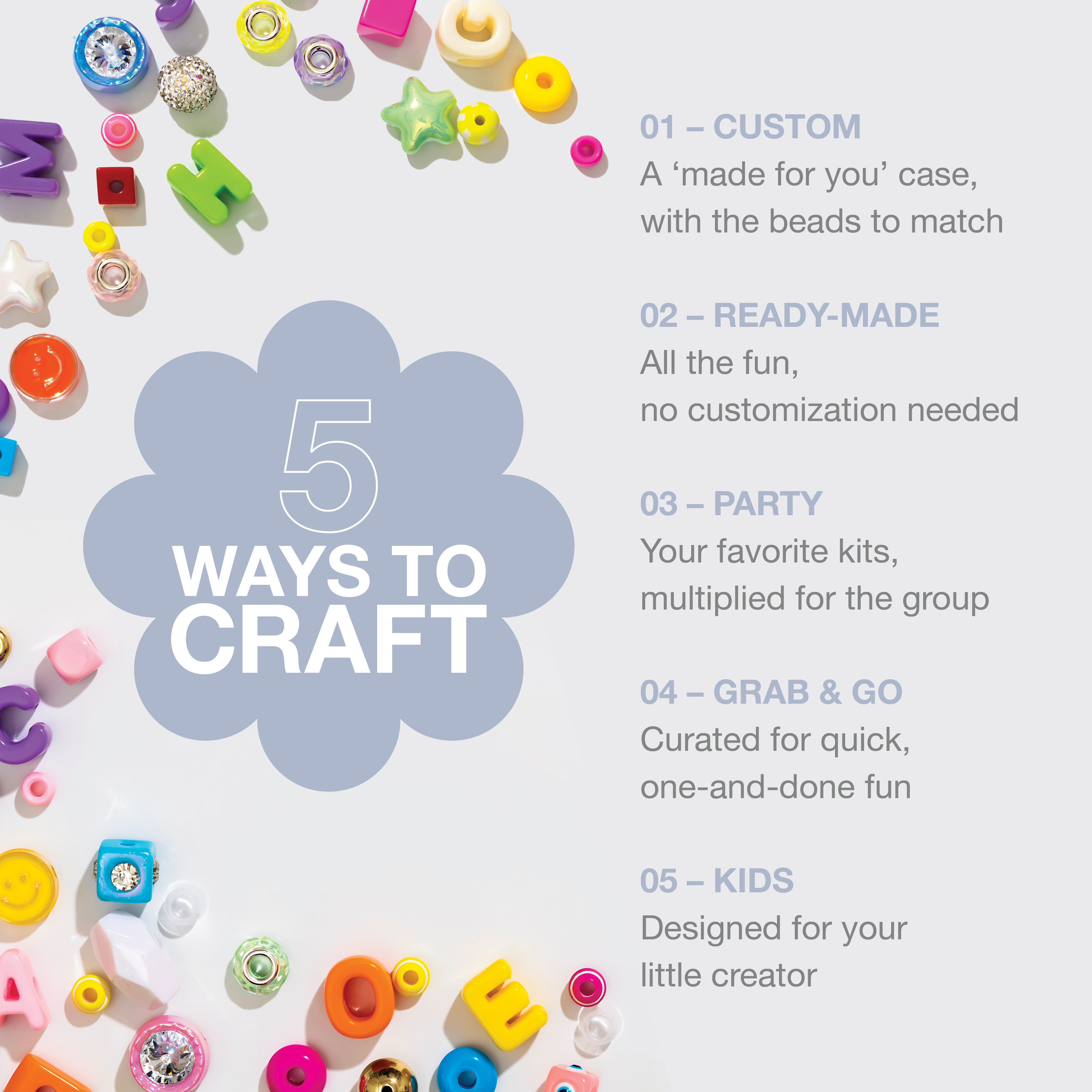 The Bag Charm Kit Rainbow - Pre Order