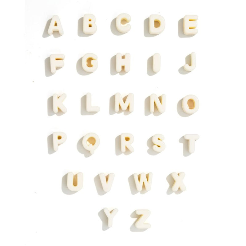 Extra Alphabet Letters - White – FINDLAY
